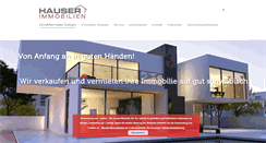 Desktop Screenshot of hauser-immo.de