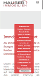 Mobile Screenshot of hauser-immo.de